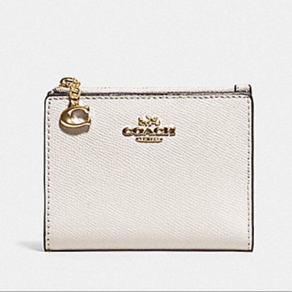 Coach Snap Card Case with Charm
